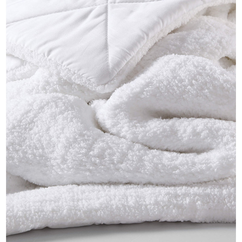 Snug Cooling Comforter, King Comforter, Clear White