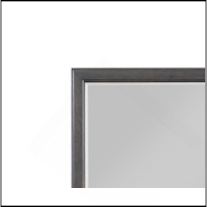 Louis Philippe Mirror, Dark Gray