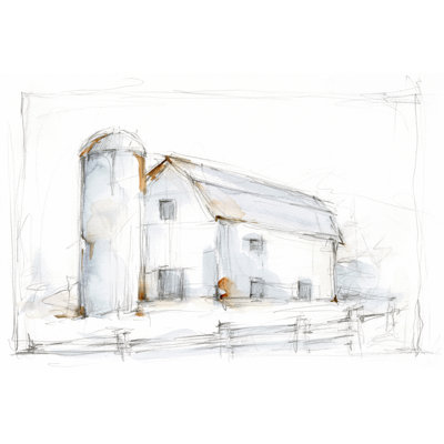 Croquis de crayon Barnyard II