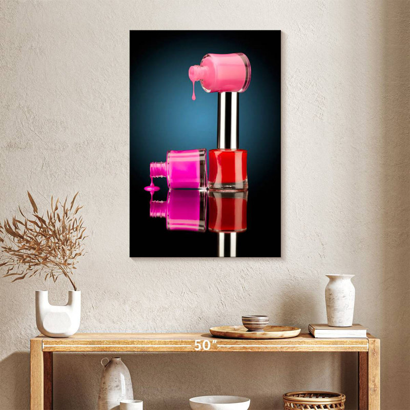 Shuttleworth Nail Lacquer Drip, 36" H x 24" W