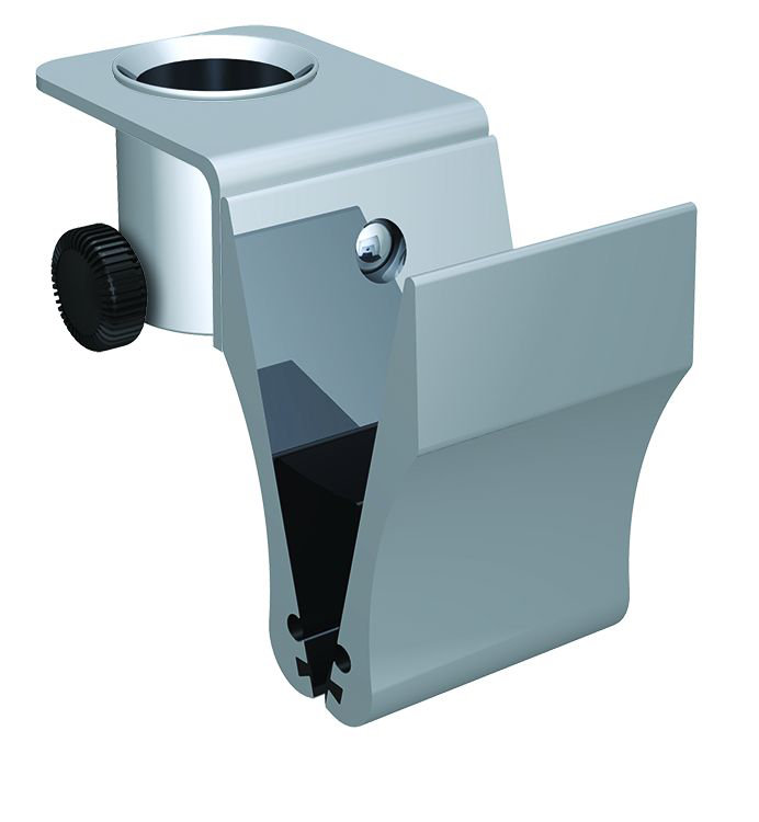 Testrite Booth Display Accessory, Satin Silver