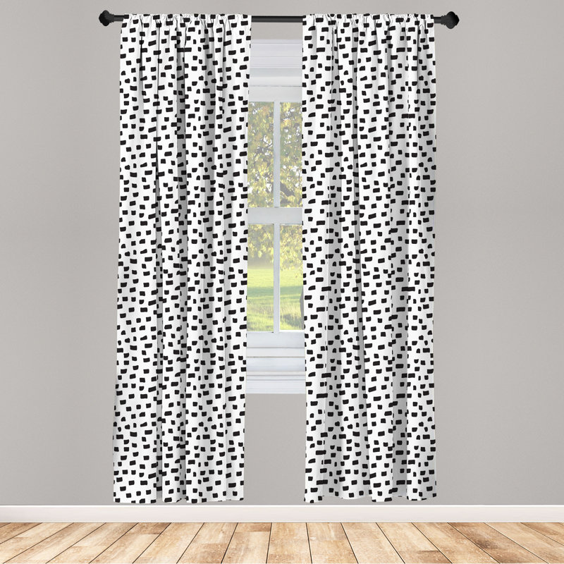 Semi-Sheer Rod Pocket Sliding Panel, 28" x 95"