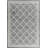 Rug Branch Kaya 8' x 11' (7'10" x 10'10") Grey/Beige Trellis Indoor Area Rug, Traditional, Low Pile, Stain-Resistant Carpet - Living Room, Bedroom, Dining Room, and Kitchen-274787407