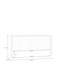 Roderic UK King - DE 150 X 200 Cm Upholstered Headboard