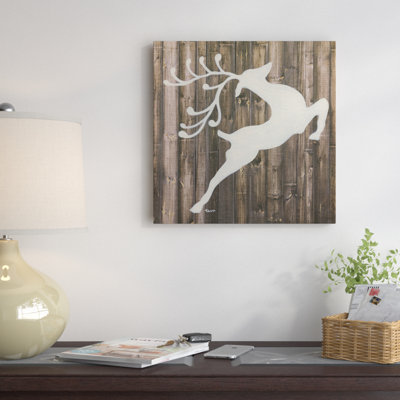 « renne », impression sur toile tendue