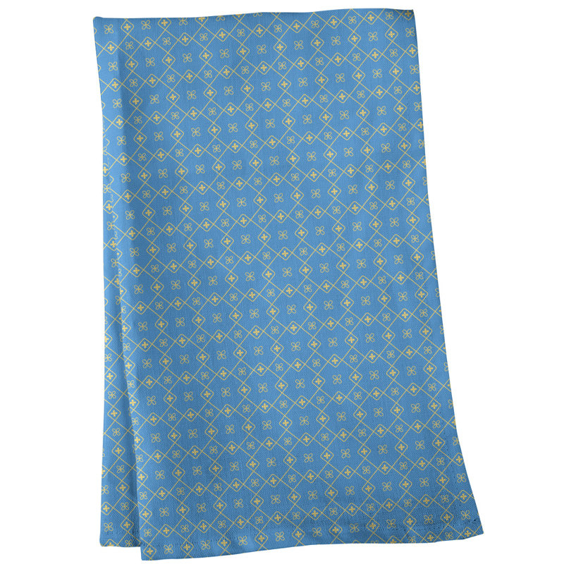 Mcguigan Tea Towel Kitchen Towel, Poly Twill, Light Blue