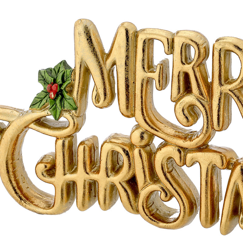 Table 11,5 "Merry Christmas" en résine