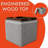 Homepop Storage Ottoman With Tray Top-744901995
