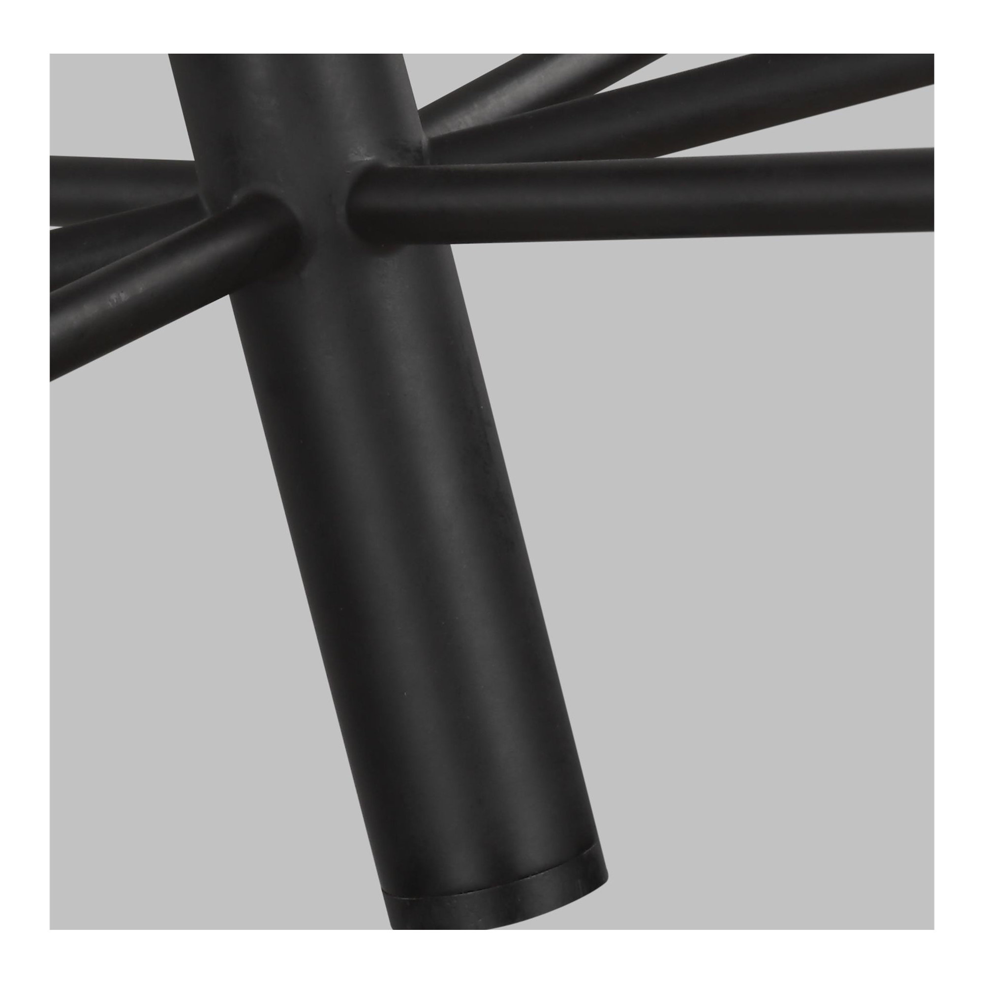 Tedder 9-Light Dimmable Traditional Chandelier , Aged Iron