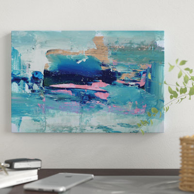 « large ocean », reproduction sur toile