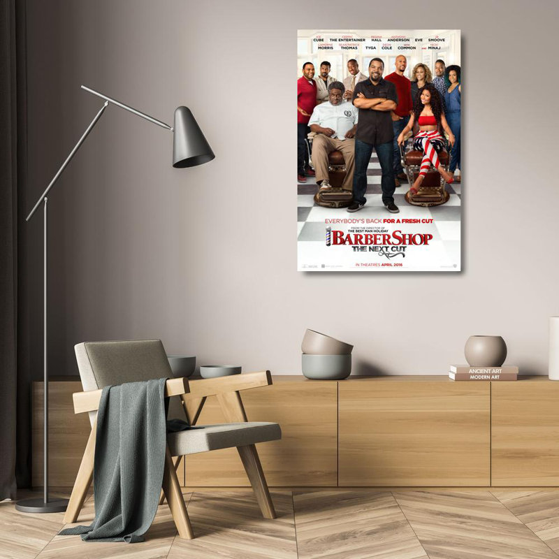 Le salon de coiffure la prochaine coupe, H 24 po x l 16 po