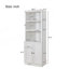 Lit escamotable double pleine grandeur à ouverture et fermeture double avec armoire latérale et tablette de rangement, cadre de lit-73763350-73763349