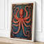 Ornamental Octopus Art Deco - Wrapped Canvas-825134887-825134910