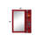 Cargo Red Finish Vanity Mirror-38387943