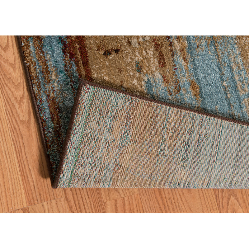 Abstract Indoor Rug, 7'10" x 10'6"