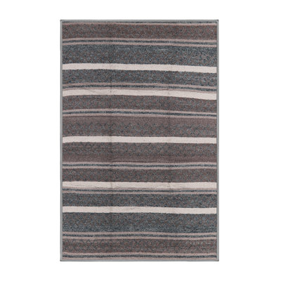 Tapis beige / noir Kronos