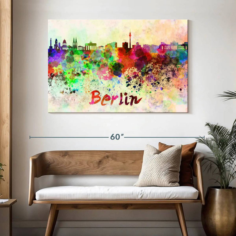 Couleurs de l'horizon Sireci Berlin, H 32 po x l 48 po