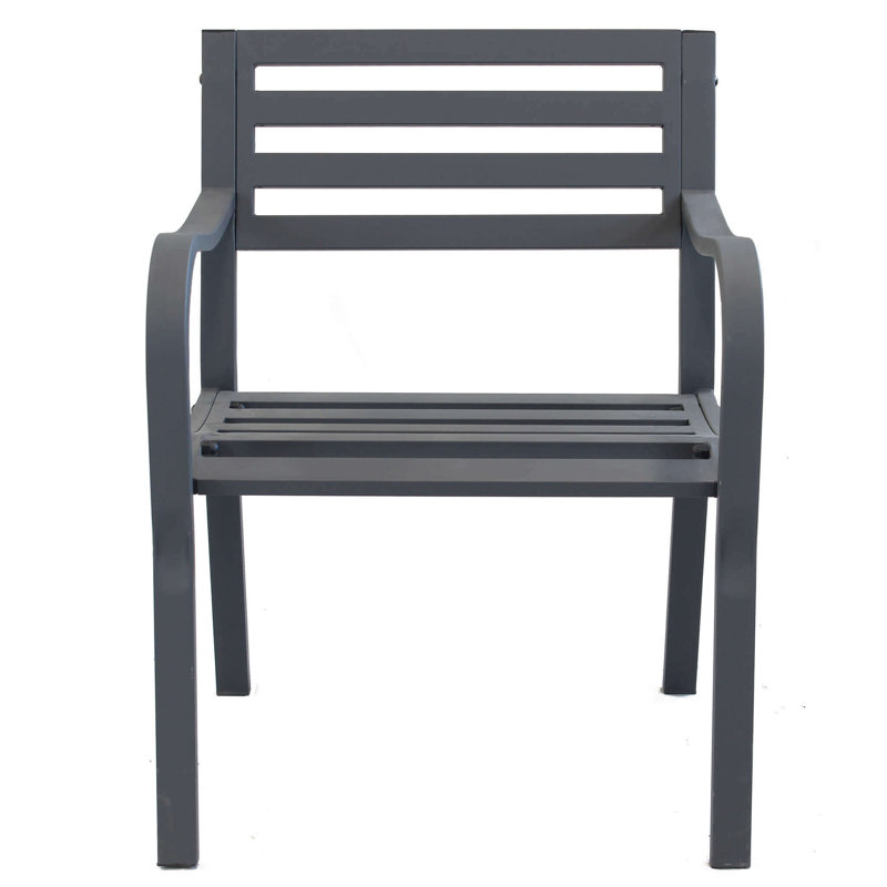 Hamund Patio Dining Armchair, Grey
