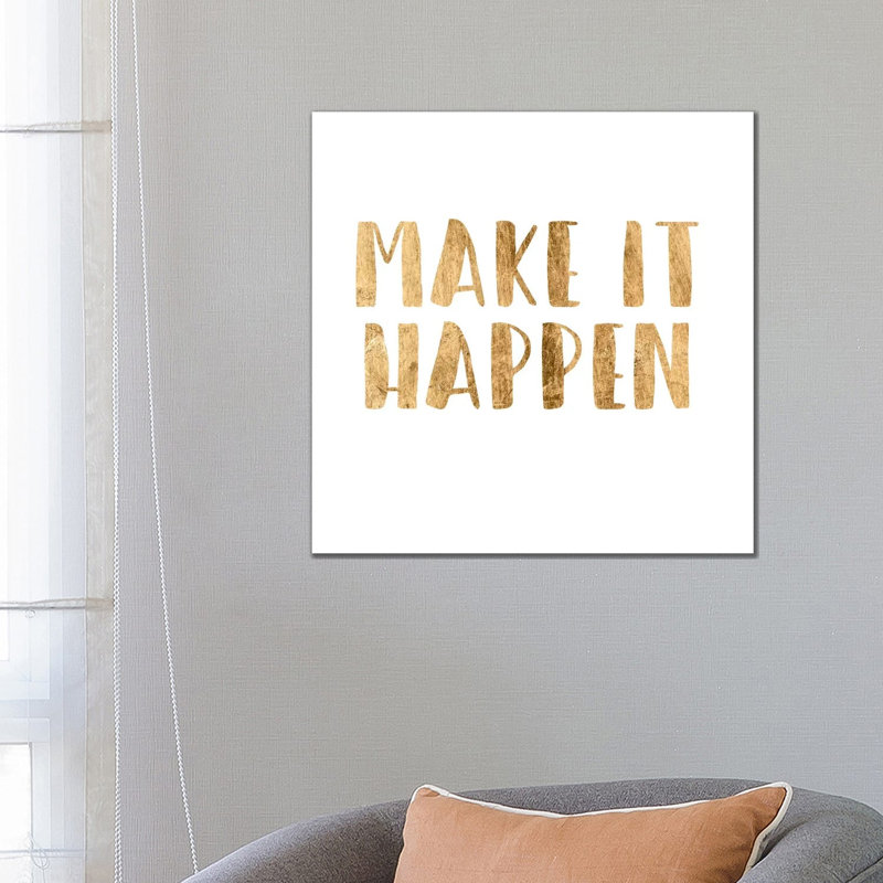 Power Quotes II 1 Piece Wrapped Canvas Painting, 66.04 cm H x 66.04 cm W x 1.91 cm D