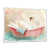 Cadre flottant blanc