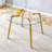 Modern Round Clear Tempered Glass Dining Table-1166451384-1160530696