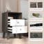 40cm W Engineered Wood Bedside Table