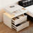 Floating 3-Drawer LED Smart Nightstand with Light  -1834074254
