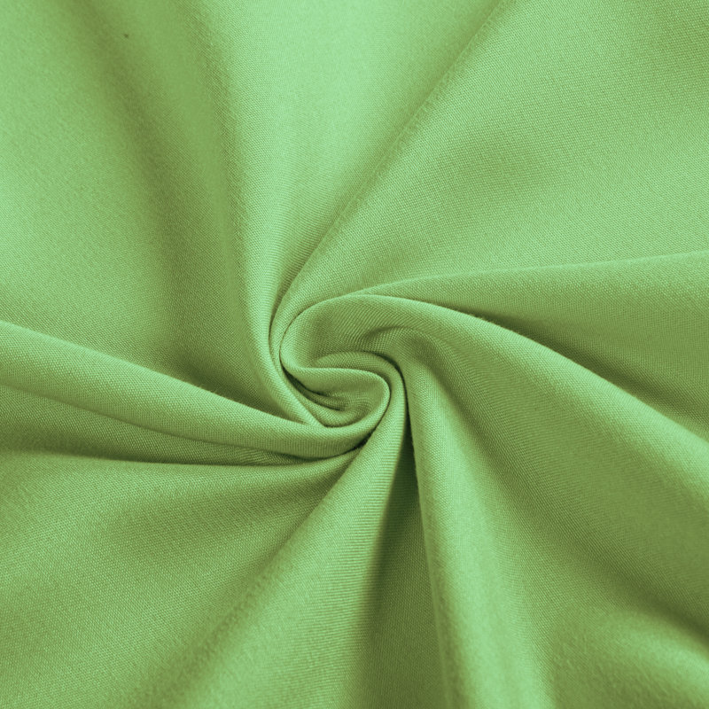 Taies d'oreiller de lit, 1800 taies d'oreiller en microfibre brossée avec fermeture à enveloppe - NTBAY, Vert sauge