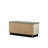 Fine-Looking Shoe Cabinet With Upholstered Top And Sliding Door 45.27 Lb Storage