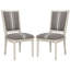 Chaise d'appoint Fleur en beige