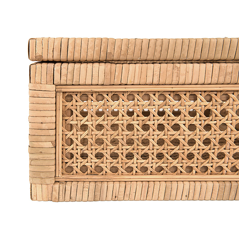 Boîte décorative Edelie, Naturel, H 6 po x l 12 po x P 12 po