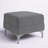 Amelia-Sophia Velvet Ottoman