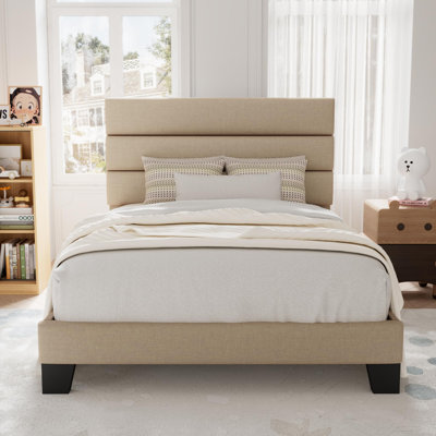 Platform Bed Frame with Headboard