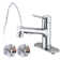 Single-Hole Single-handle Bathroom Faucet with Drain Assembly