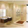 90 Degree Single Hole Bathroom Faucet with Drain Assembly