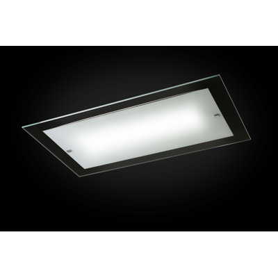 Digiovanni Glass LED Flush Mounted Sconce
