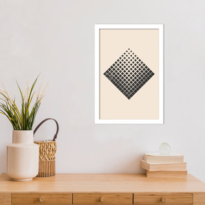 Minimal Halftone Shapes No. 3 Print