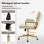 Chaise de bureau pivotante et inclinable en similicuir Debby-217639263
