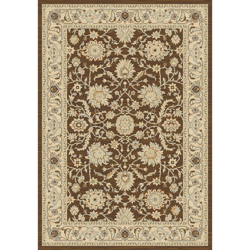 Tapis brun / ivoire Lavelle, Rectangle 8 pi x 11 pi