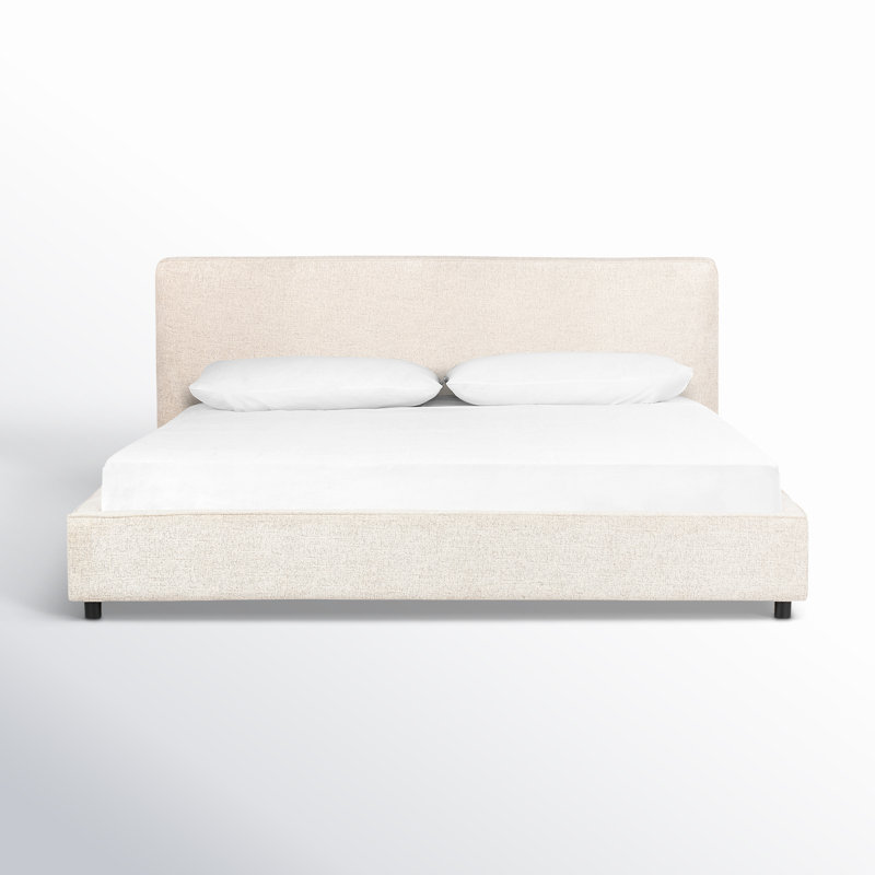Aidan Upholstered Bed, Queen, Plushtone Linen