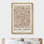 «Classic Artwork», reproduction d'art sur toile, motif floral par Jasmine, par William Morris-70212954-70212955