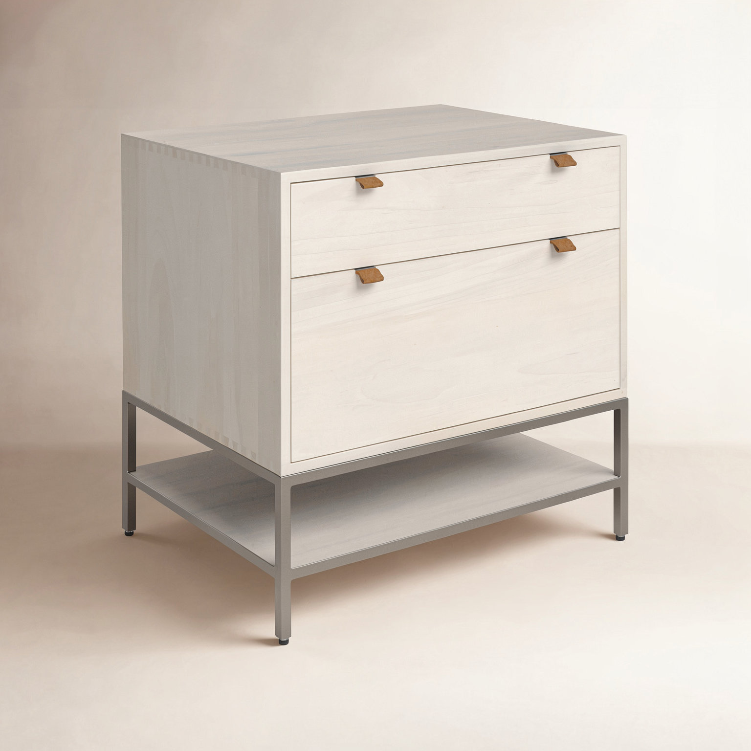 Loki 2 - Drawer Vertical File Cabinet, Dove Poplar