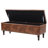 Arlecia Faux Leather Upholstered Storage Bench-1393044721