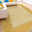 Tapis beige et doré de haute qualité noué à la main-50101962