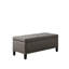 Banc de rangement capitonné à fermeture douce-620099575