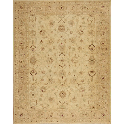 Peshawar Collection One-of-a-Kind 8.10 X 11.8 Hand Knotted Area Rug