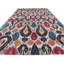 Rumi Hand-Knotted Silk Area Rug in Red/Yellow/Blue-49206623