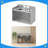Elevated dog bowl with storage space