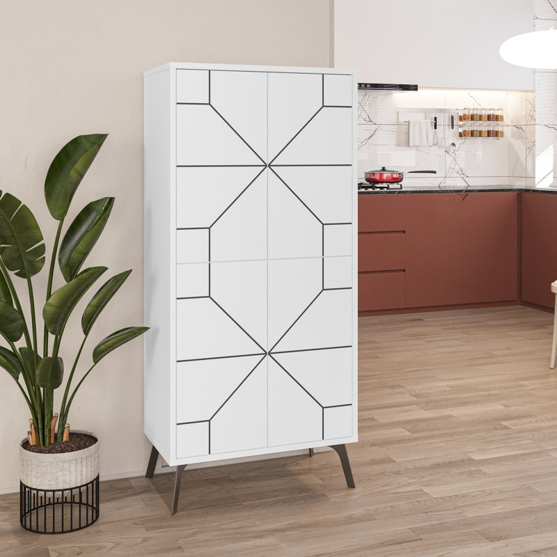 136cm Kitchen Pantry