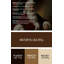 «Christmas Santa Claus Portraits», art mural sur toile rouge-2099615193